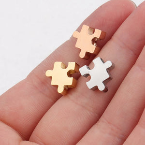1.8mm Small Hole Bead Mirror Polished Stainless Steel DIY Jewelry