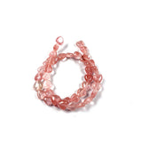 10mm Natural Stone Crystal Agate Heart-shaped Loose Beads