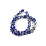 10mm Natural Stone Crystal Agate Heart-shaped Loose Beads