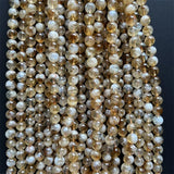 10-11MM Brazil Yellow Citrine Gemstone Beads - DIY Jewelry Making