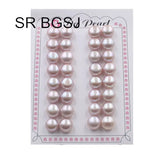10-11mm 16Pairs Pink Purple Luster Natural Freshwater Pearl Beads