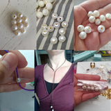 10-11mm AA Big Natural Pearls Beads Large Hole Freshwater Pearls