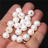 10-11mm AA Big Natural Pearls Beads Large Hole Freshwater Pearls