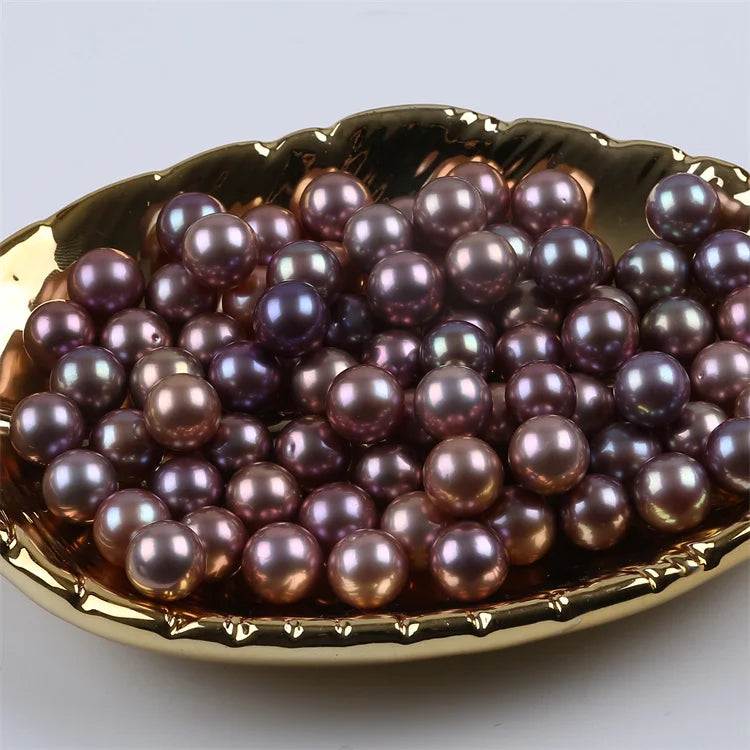 10-11mm High Perfect Round Freshwater Pearl Loose Pearls