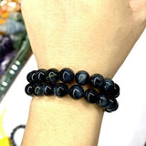 Tiger Eye Stone Beads Bracelet Natural Gemstone DIY Jewelry For Women Men Gift