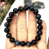 Tiger Eye Stone Beads Bracelet Natural Gemstone DIY Jewelry For Women Men Gift