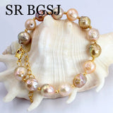 10-11mm Freshwater Pearl Bracelet 7.5inch