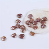 10*11mm Purple Heart Shape Freshwater Loose Pearl