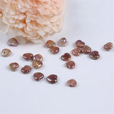 10*11mm Purple Heart Shape Freshwater Loose Pearl