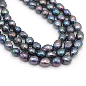 10-11mm Natural Freshwater Pearl Bead Irregular Loose Beaded DIY Jewelry