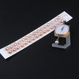 10-11mm Peach Purple High Mabe Pearl Pair for Earrings