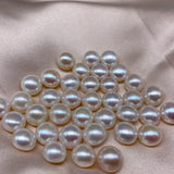 10-11mm Natural Freshwater Semi-Spherical Pearl Beads for Jewelry Making