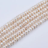 10-11mm Natural Pearl Beaded Bread Shape Freshwater Pearl Charm