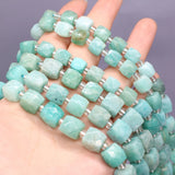 10-11mm Amazonite Semi-precious Stone Beads