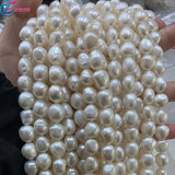 10-11mm Freshwater Pearl Straight Hole Semi-Finished DIY Beads