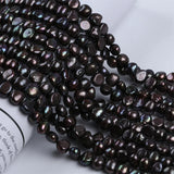 10-11mm Freshwater Baroque Pearl Necklace, Natural Pearl Jewelry for Women