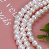 10-11mm Freshwater Round Pearl Strand for Jewelry Making