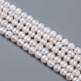 10-11mm Freshwater Round Pearl Strand for Jewelry Making