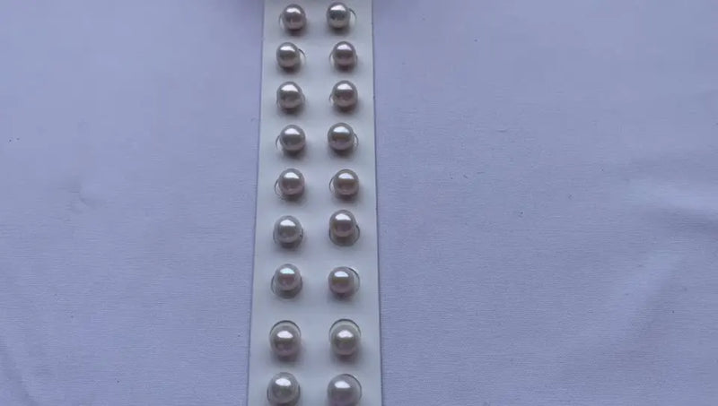 10-11mm Natural Freshwater Round Pearl Beads