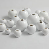 Round Wooden Beads Spacer Beads Eco-friendly DIY Crafts Bracelet