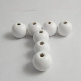Round Wooden Beads Spacer Beads Eco-friendly DIY Crafts Bracelet