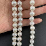 10-12MM 20Pcs Natural Freshwater Pearl Baroque Round Loose Beads