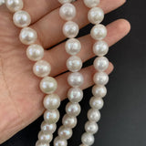 10-12MM 20Pcs Natural Freshwater Pearl Baroque Round Loose Beads