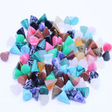 10*12mm Cone Shape Natural Stone Patch Jewelry
