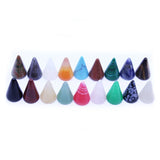 10*12mm Cone Shape Natural Stone Patch Jewelry