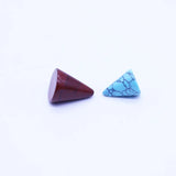 10*12mm Cone Shape Natural Stone Patch Jewelry
