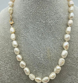 South Sea Keshi Pearl Necklace 10-12mm