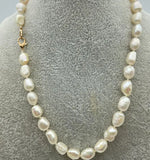 South Sea Keshi Pearl Necklace 10-12mm
