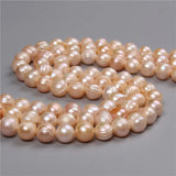 10-13MM Freshwater Pearls Beads Round Real Pearl Beads DIY Jewelry Making