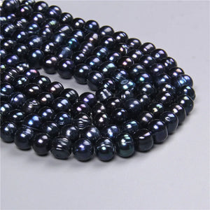 10-13MM Freshwater Pearls Beads Round Real Pearl Beads DIY Jewelry Making