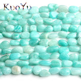 10-13mm Amazonite Stone Beads for DIY Jewelry Making 15''