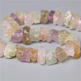 10-13mm Natural Rose Purple Amethysts Green Crystal Quartz Bead