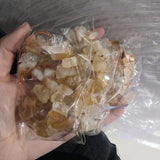10-13mm Yellow Citrine Quartz Beads Loose Irregular Crystal Nugget Gravel