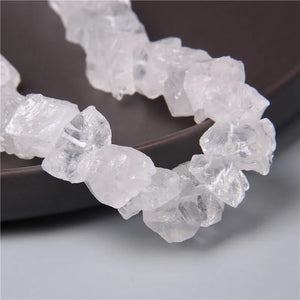 10-13mm Raw Mineral Stone Beads Rough Quartz Lapis Lazuli Bead