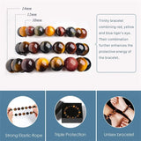 10-14MM AAAA Protection Bracelet Natural Gemstone Beaded Bracelet