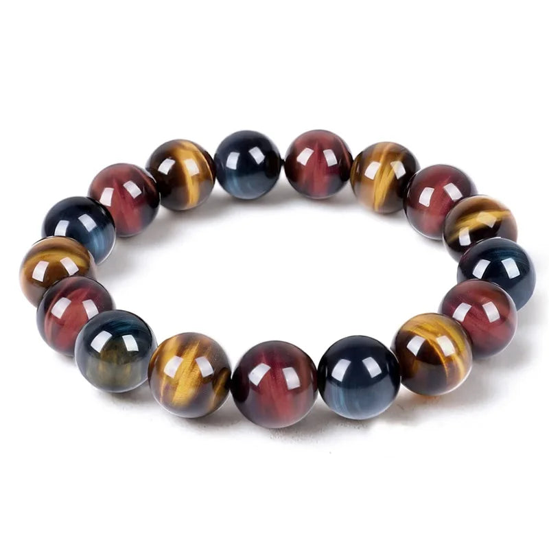 10-14MM AAAA Protection Bracelet Natural Gemstone Beaded Bracelet