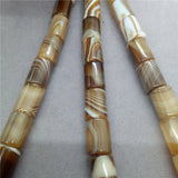 10*14mm Coffee Agate Bucket Bead Spacer Natural Stone DIY
