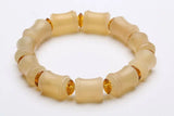Natural Ram's Horn Bead Tibetan Amulet Bracelet