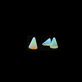 10*14mm Non-Porous Cone Shape Yoga Healing Natural Stone Patch