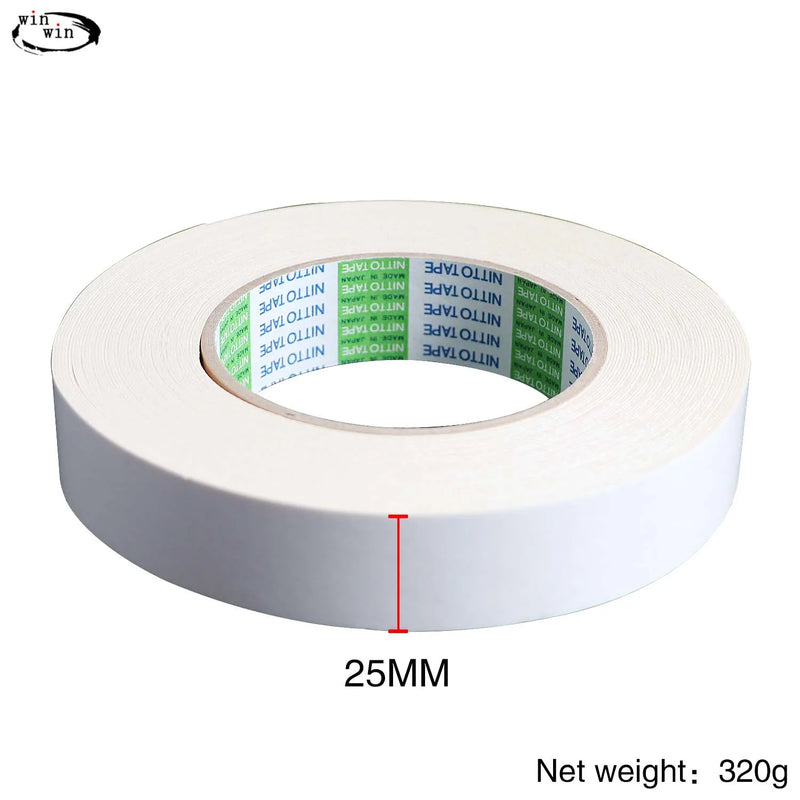 10/15/25/37.5mm Double Sided Adhesive Tape Strong Hot Melt Mounting Tape