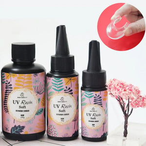 UV Resin Gel Curing Quick-drying Non-toxic Transparent Hard DIY Tools