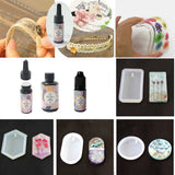 UV Resin Gel Curing Quick-drying Non-toxic Transparent Hard DIY Tools