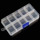Adjustable Jewelry Storage Box Clear Beads Organizer