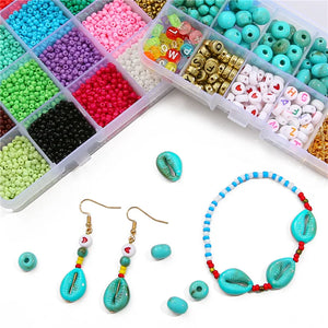 DIY Beaded Children's Toy Kit - Bracelet Necklace Jewelry