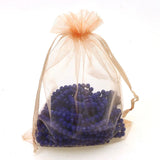 Organza Champagne Gift Bags 10x15cm 50pcs Jewelry/Wedding