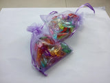 50pcs Purple Organza Gift Bags 10*15cm - Wedding/Christmas/Birthday Yarn Bag